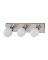 VANITY BAR LIGHT CHROME 3 LAMP