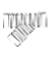 ADS 3" CORRUGATED 45 WYE HXHXH