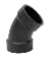 ABS 2" 45 ELBOW HXH