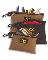 MULTIPURPOSE ZIP BAG W/CLIPS PK3