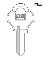 KEYBLANK PADO LOCK