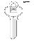 KEYBLANK LORI LOCK