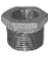 GALV 1-1/2" X 1" BUSHING