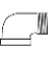 GALV 3/8" STREET 90 ELBOW