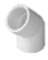 PVC 3/4" 45 DEG ELBOW SXS