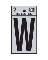 2" Vinyl Letter Reflective "W"