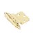 Hinge Non Self Closing 3/8" Inset Brass