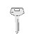 KEYBLANK GM AUTO #B84