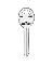 KEYBLANK GM AUTO #B80