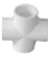 PVC 3/4" CROSS SXSXSXS