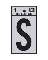 1" Vinyl Letter Reflective "S"