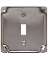 4" SQUARE SINGLE TOGGLE