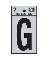 2" Vinyl Letter Reflective "G"