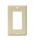 DECORA 1 GANG PLATE IVORY