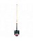 ROUND PNT SHOVEL WOOD HANDLE 48"