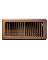 FLOOR DIFFUSER 14"X2-1/4" BROWN