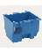 2-GANG PVC BOX 25CU ZIP-RETAINER