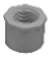 PVC 1-1/2"X1" RED BUSHING SPGXFT