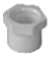 PVC 3/4"X1/2" RED BUSHING SPGXS
