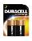 Duracell Coppertop Battery D 2 Pack