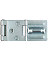 3-1/4" DBL HINGE SAFETY HASP ZNC