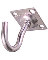 CLOTHESLINE HOOK 140 LB ZINC