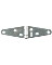 2" LIGHT STRAP HINGE ZINC PK2