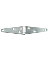 3" LIGHT STRAP HINGE ZINC PK2