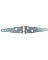 4" LIGHT STRAP HINGE ZINC PK2