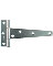 4" LIGHT T HINGE ZINC PK2