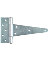8" HEAVY T HINGE ZINC EACH