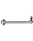 1/2X6" HINGE STRAP BOLT HOOK ZNC