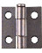 HINGE SC NARROW LP ZINC 1" PK2