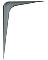 10" x 12" Shelf Bracket Gray