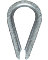 WIRE ROPE THIMBLE 3/16" ZINC