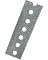 1-3/8X36 SLOTTED FLAT GALV