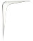 10" x 12" Shelf Bracket White