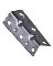 2-1/2"X 3/4" CORNER BRACE ZINC