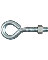 EYE BOLT W/NUT 1/2 X 4" ZINC