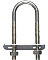 U BOLT 1/4" X 1-1/8"X 3-1/2" ZNC