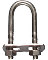U BOLT 1/4"X3/4"X2-1/2" S/S