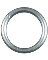 STEEL RING 1" #7G ZINC