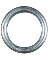 STEEL RING 1-1/4" #4G ZINC