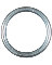 STEEL RING 2" #2G ZINC
