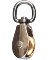 SWIV EYE SINGLE PULLEY 1" NCKL
