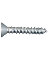 GATE HINGE SCREW ZINC PK18