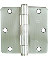 HINGE 1/4R STAINLESS 3-1/2" PK1