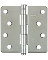 HINGE 1/4R STAINLESS 4" PK1