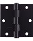 HINGE SC SATIN BLACK 3-1/2" PK1
