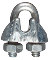 WIRE ROPE CLIP 1/16" ZINC